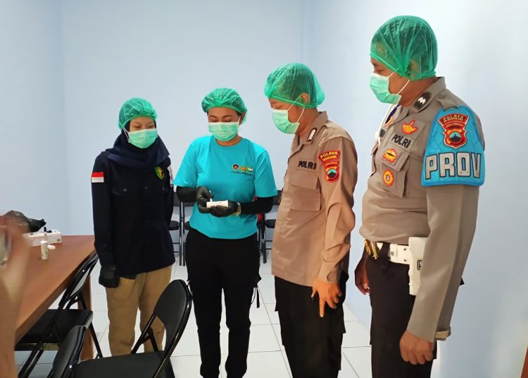 Sidokkes Polres Wonogiri Pastikan Keamanan Menu Makan Bergizi Gratis, Seluruh Sampel Bebas Zat Berbahaya