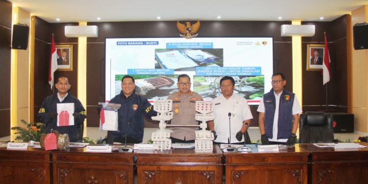 Polda Jateng Bongkar Alih Fungsi Sawah Jadi Tambak Udang di Batang, Kerugian Pemulihan Lingkungan Ditaksir Rp32 Miliar