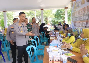 Sambut Hari Bhayangkara ke-80, Polres Madiun Gelar Bhakti Kesehatan, Donor Darah, dan Salurkan Bantuan Sosial