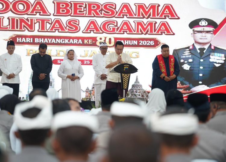Hari Bhayangkara ke-80, Polda Jateng Satukan Enam Agama dalam Doa Bersama untuk Jaga Kerukunan dan Kamtibmas
