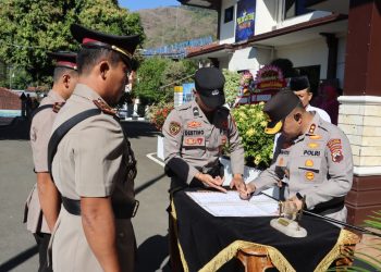 Kapolres Wonogiri Pimpin Sertijab Kasat Intelkam, Tekankan Inovasi dan Penguatan Pelayanan Publik