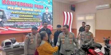 Polres Madiun Kota Ungkap Tiga Kasus Curanmor, Empat Residivis Dibekuk