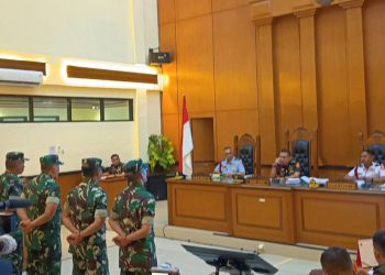 Empat Prajurit TNI Dituntut 2,5 Tahun Penjara dalam Kasus Dugaan Penyiraman Air Keras Aktivis KontraS