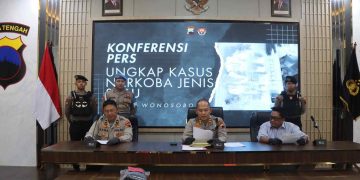 Residivis Nusakambangan Kembali Edarkan Sabu, Polres Wonosobo Sita 131,8 Gram Narkotika Siap Edar
