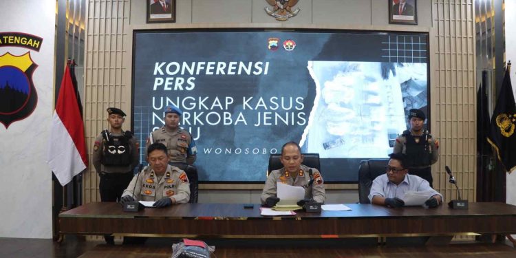 Residivis Nusakambangan Kembali Edarkan Sabu, Polres Wonosobo Sita 131,8 Gram Narkotika Siap Edar