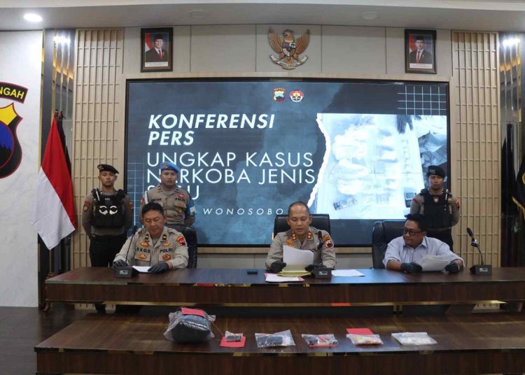 Residivis Nusakambangan Kembali Edarkan Sabu, Polres Wonosobo Sita 131,8 Gram Narkotika Siap Edar