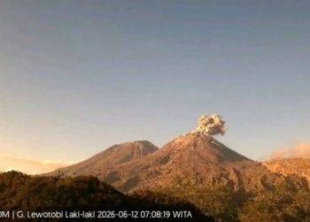 Tiga Gunung Api di Indonesia Timur Meletus Hampir Bersamaan, Badan Geologi Tingkatkan Kewaspadaan