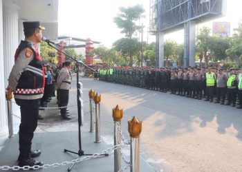 Jelang Suran Agung PSHWTM, Polres Madiun Kota Kerahkan 983 Personel dalam Operasi Aman Suro 2026