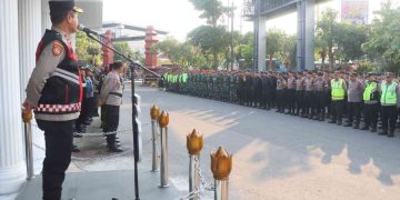 Jelang Suran Agung PSHWTM, Polres Madiun Kota Kerahkan 983 Personel dalam Operasi Aman Suro 2026