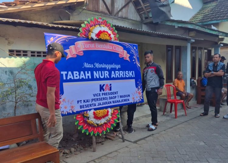 KAI Daop 7 Madiun Sampaikan Belasungkawa kepada Keluarga Korban JPL 103