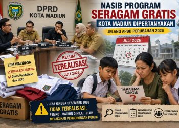 Jelang APBD Perubahan, Nasib Program Seragam Gratis Kota Madiun Dipertanyakan