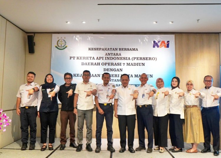 KAI Daop 7 Gandeng Kejari Kota Madiun Perkuat Penanganan Hukum
