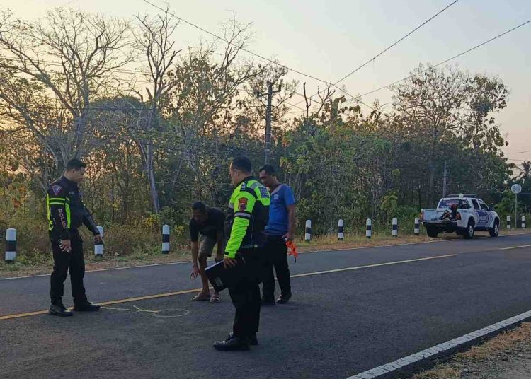 Truk dan Sepeda Motor Bertabrakan di Giritontro, Dua Orang Terluka Ringan