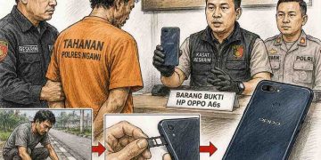 Niat Kuasai HP Temuan Berujung Pidana, Satreskrim Polres Ngawi Ungkap Kasus Penguasaan Barang Temuan
