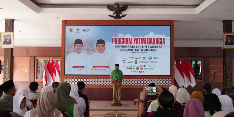 BAZNAS Wonogiri Salurkan Santunan Rp60 Juta untuk 150 Anak Yatim Dhuafa, Bupati Ajak Perkuat Gerakan Zakat