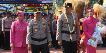 Pisah Sambut Kapolres Wonogiri, AKBP Wahyu Sulistyo Kini Pimpin Polres Kudus