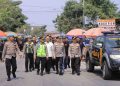 Karoops Polda Jatim Tinjau Pengamanan Pengesahan Warga Baru IKS PI Kera Sakti di Madiun