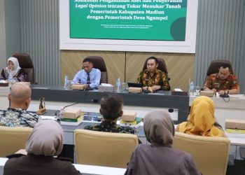 Pemkab Madiun Perkuat Kepastian Hukum Tukar Menukar TKD Ngampel