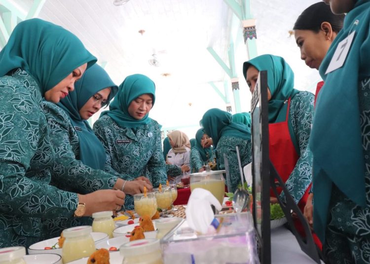 TP PKK Madiun Dorong Pangan Pekarangan Jadi PMT Balita untuk Cegah Stunting