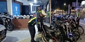 Satlantas Polres Ngawi Tilang 16 Kendaraan dalam Patroli Hunting System, Knalpot Brong Jadi Sasaran Utama