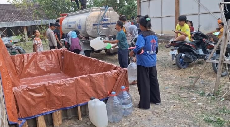 Kemarau Picu Krisis Air Bersih di Ngawi, Enam Desa Terdampak, BPBD Mulai Salurkan Bantuan