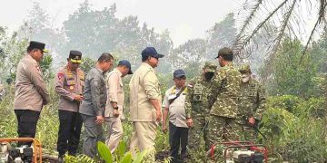 Presiden Prabowo Tinjau Penanganan Karhutla di Sumatra, Riau Jadi Titik Awal