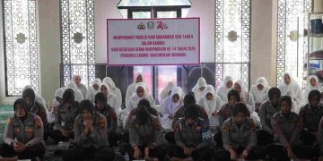 Maulid Nabi Jadi Momentum Polres Wonogiri Perkuat Integritas Personel