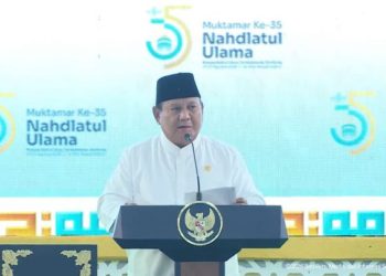 Buka Muktamar NU, Prabowo Tekankan Pentingnya Keadilan dan Kemakmuran