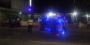 Mobil Menyalip, Tabrak Pikap dari Arah Berlawanan di Bojonegoro, Tiga Kendaraan Terlibat Kecelakaan