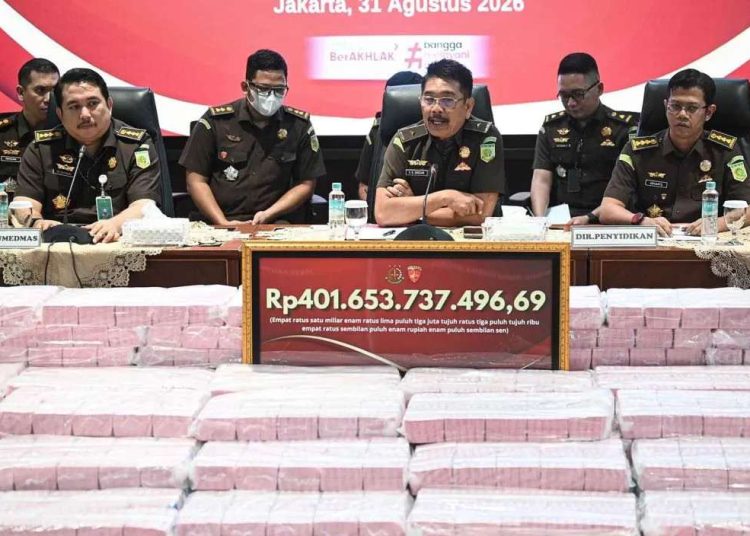 Kejagung Sita Rp401 Miliar dalam Kasus Dugaan Korupsi Tata Kelola Nikel PT CNI