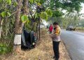 Diduga Alami Gangguan Kemudi, Pikap Terjun ke Jurang di Sidoharjo, Polisi Lakukan Evakuasi Cepat