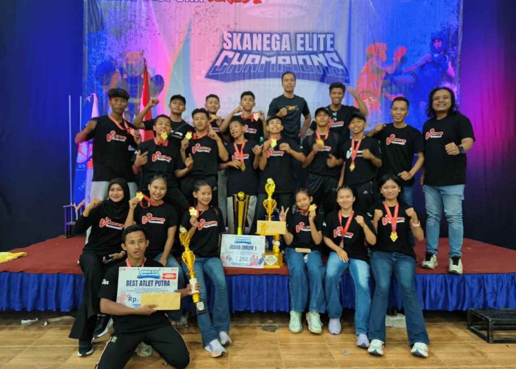 Wushu Ngawi Pertahankan Gelar Juara Umum di Skanega Elite Championship 2026