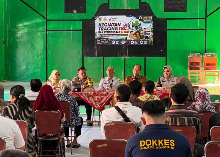 Polres Wonogiri Gelar Pemeriksaan Kesehatan Gratis dan Skrining TB, 22 Warga Suspek
