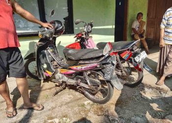 Dua Motor Bertabrakan di Purwantoro Wonogiri, Dua Pengendara Terluka
