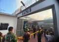 Gudang dan Aula Lapas Ngawi Terbakar, Asap Hitam Membumbung hingga Jadi Perhatian Warga