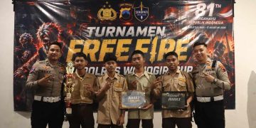 Polres Wonogiri Dorong Kreativitas Pelajar Lewat Turnamen Free Fire Kapolres Wonogiri Cup Seri 2
