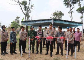 Atasi Krisis Air Musim Kemarau, Polres Wonogiri Resmikan Sumur Bor di Eromoko