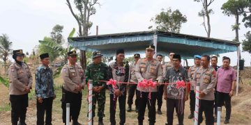 Atasi Krisis Air Musim Kemarau, Polres Wonogiri Resmikan Sumur Bor di Eromoko