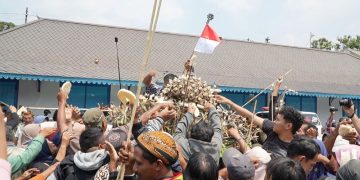 Grebeg Mulud PB XIV, 4 Gunungan Kraton Surakarta Jadi Rebutan