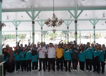 Bupati Madiun Perkuat Kebugaran Lansia melalui Senam SBSU