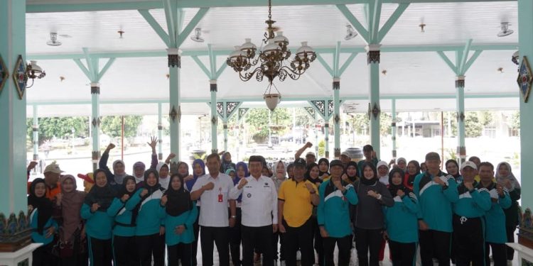 Bupati Madiun Perkuat Kebugaran Lansia melalui Senam SBSU