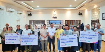 KAI Daop 7 Madiun Kucurkan TJSL Rp445 Juta di Tiga Wilayah