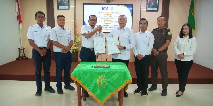 KAI Daop 7 Madiun Gandeng Kejari Ponorogo Tangani Masalah Hukum