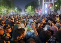 Demo Aliansi Masyarakat Sipil di Yogyakarta Berujung Kericuhan, Massa Saling Dorong
