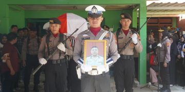 Pengabdian Terakhir Iptu Broto Suwarno, Masih Bertugas Sehari Sebelum Berpulang