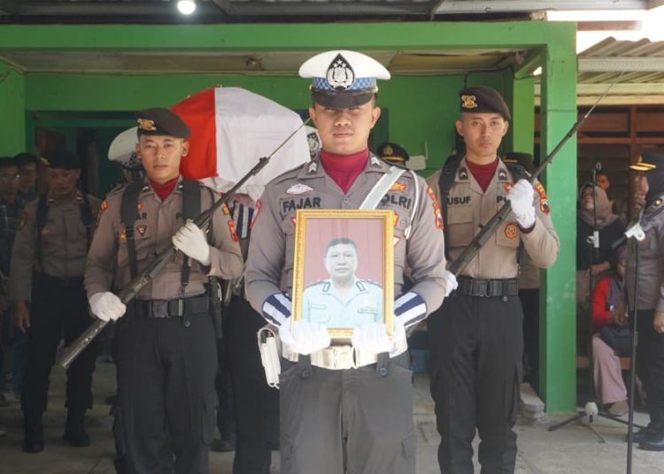 Pengabdian Terakhir Iptu Broto Suwarno, Masih Bertugas Sehari Sebelum Berpulang