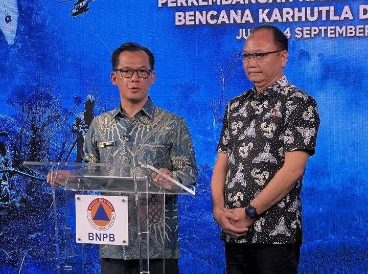 Kabut Asap Pekat Hambat Penanganan Karhutla, BNPB Kerahkan Drone Thermal di Kalimantan