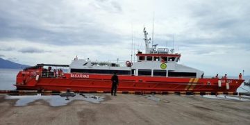 SAR Lampung Kerahkan KN Basudewa Cari Lima Jurnalis dan Tiga Kru Kapal yang Hilang di Selat Sunda