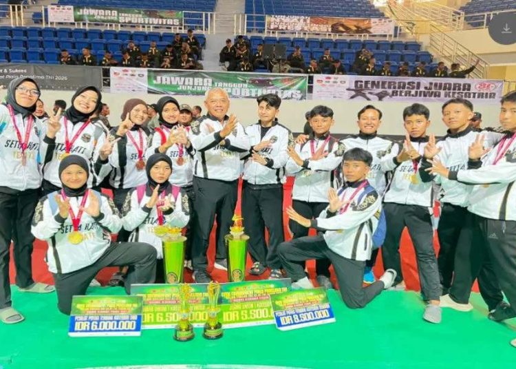 PSHT Pusat Madiun Dominasi Piala Panglima TNI 2026, Sabet 59 Medali
