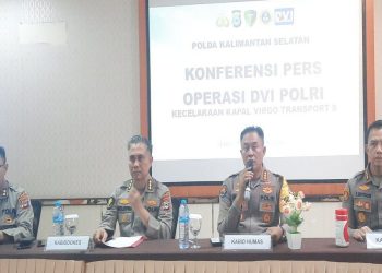 Tim DVI Polda Kalsel Identifikasi Korban Kapal Virgo Transport 8, Satu Jasad Terdata